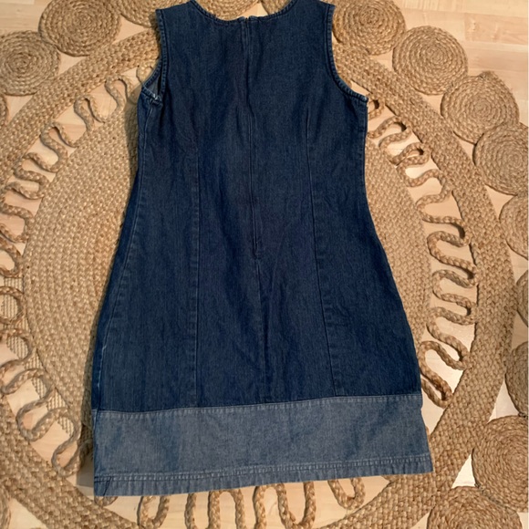 VINTAGE Route 66 denim dress size 10 - Picture 4 of 5